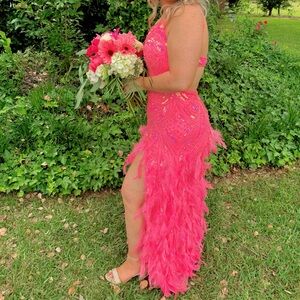 BEAUTIFUL Rachel Allan size 4 dress.